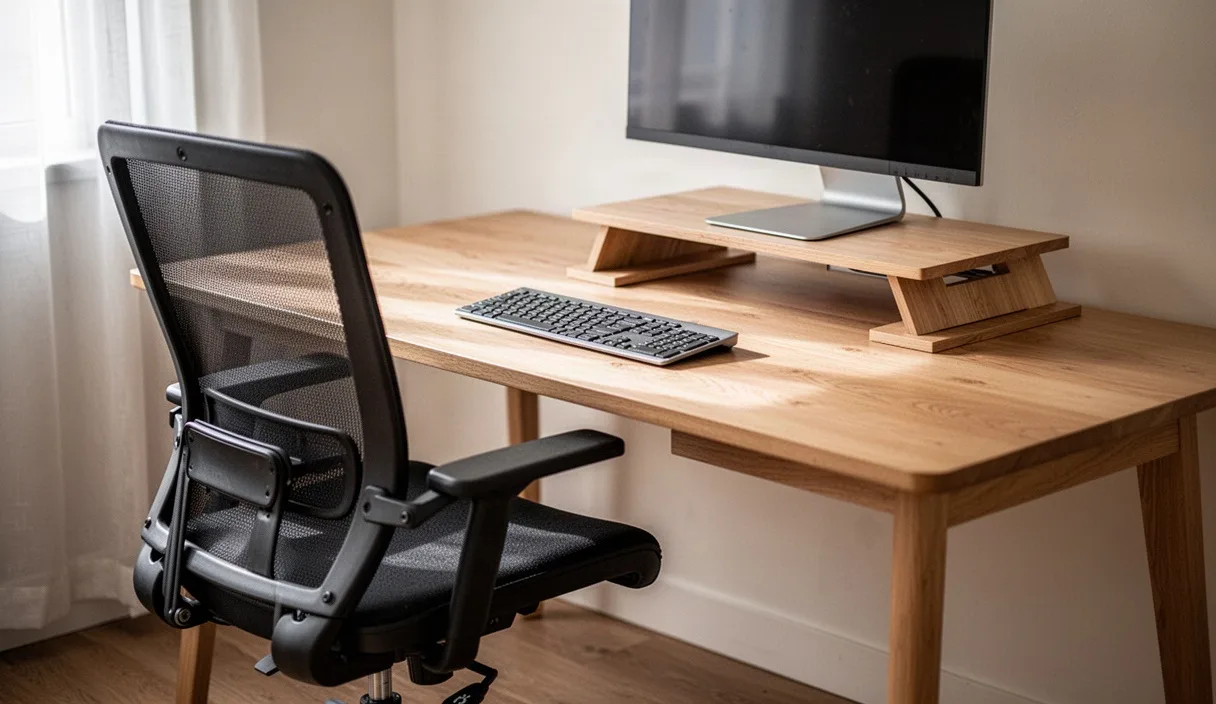 Setting Desk Height for Reduced Lower Back Strain